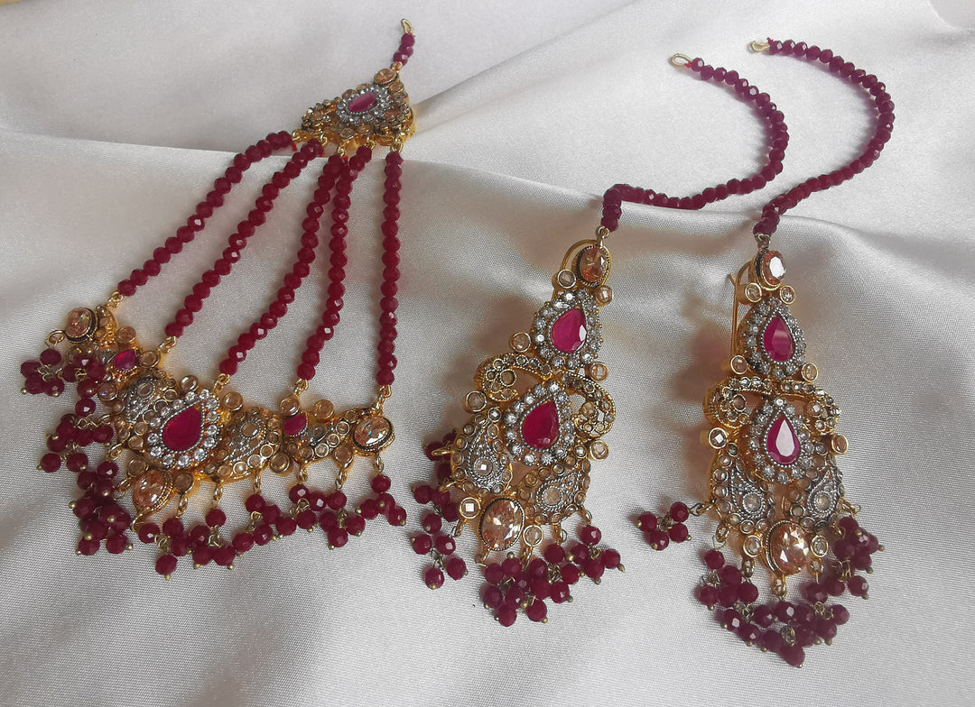 Jhumar and earring set