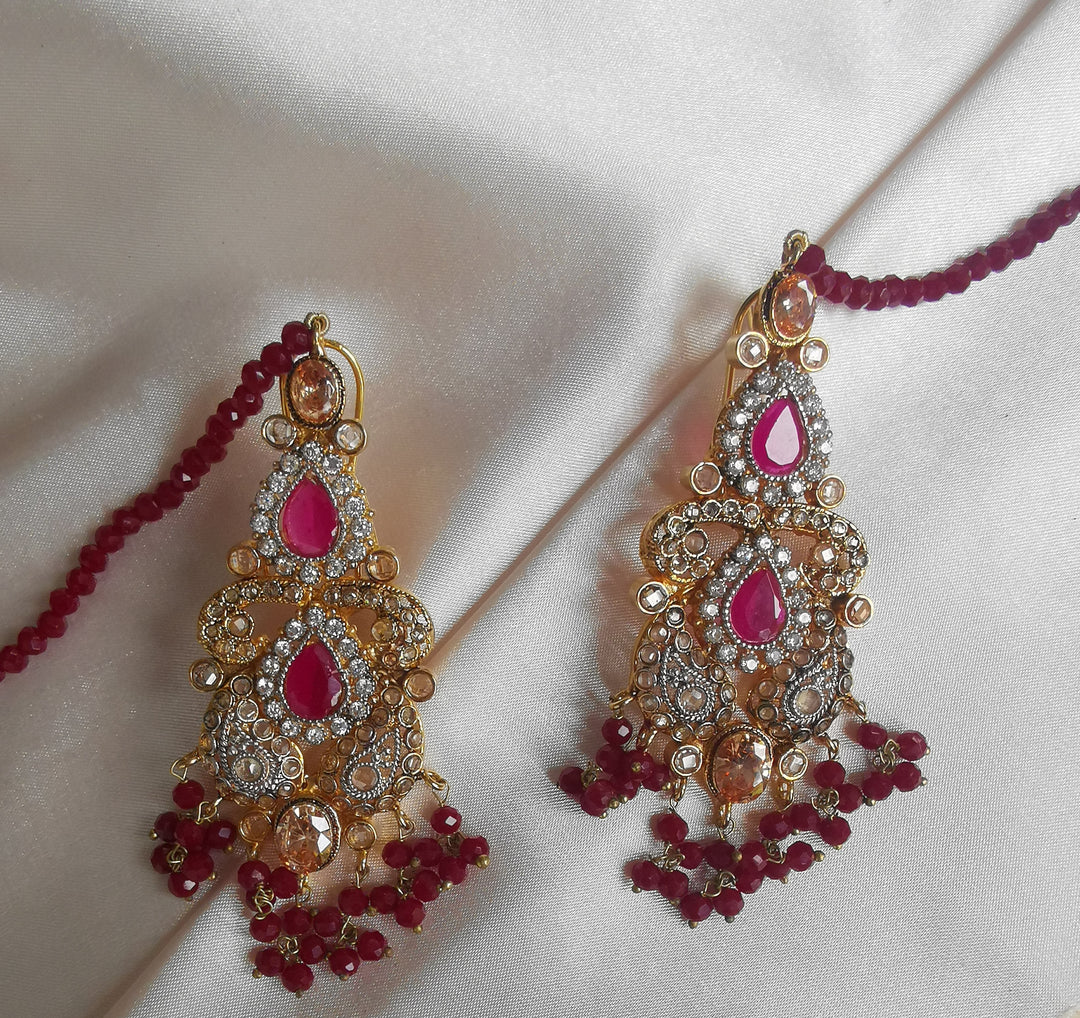 Jhumar and earring set
