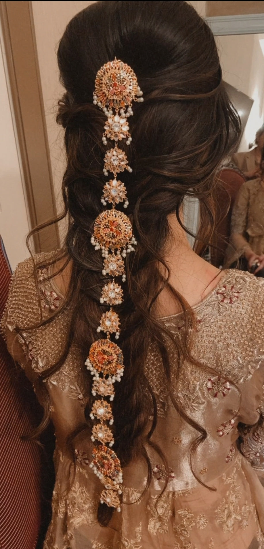 Multi hair jewellery piece