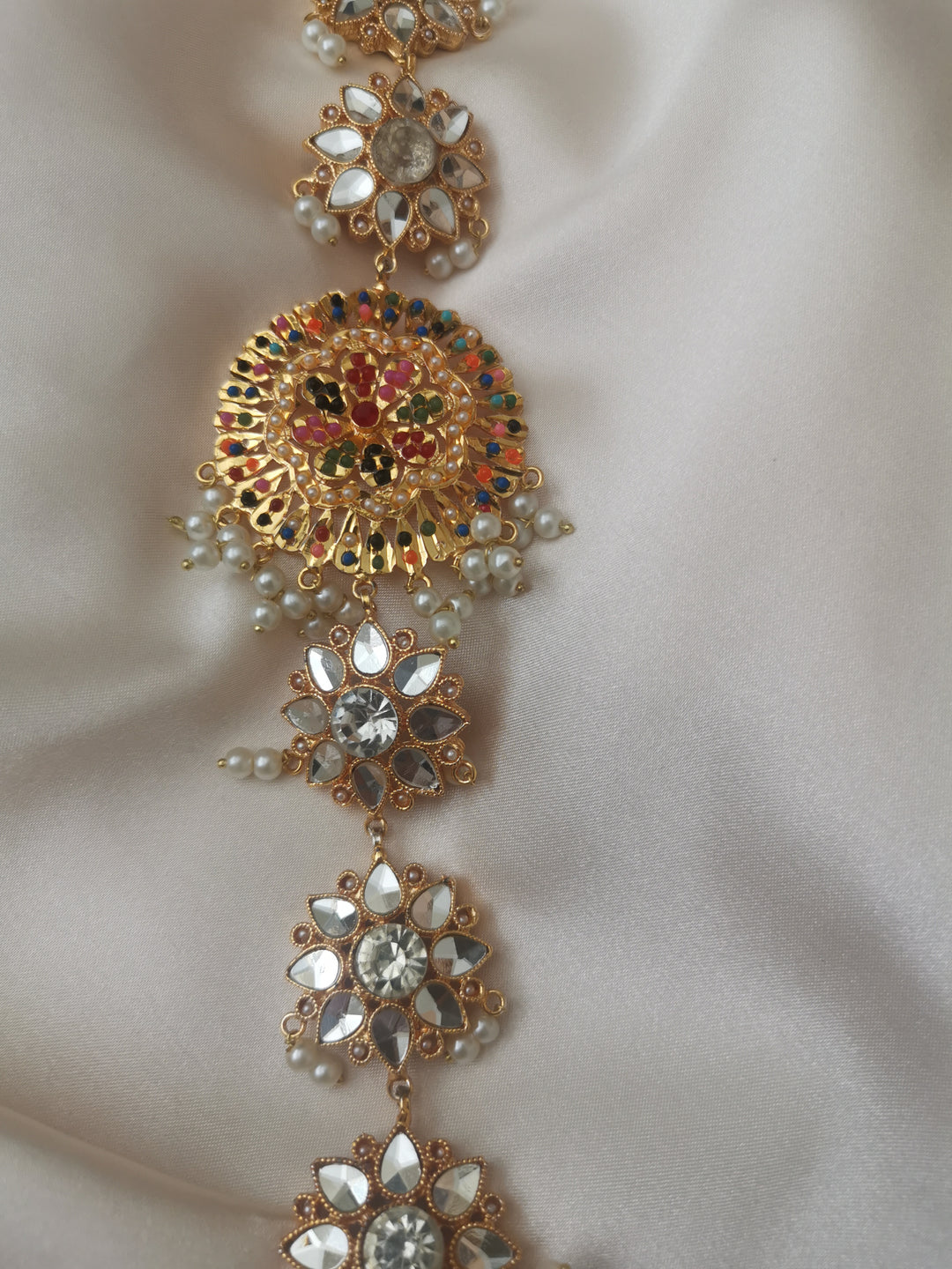 Multi hair jewellery piece