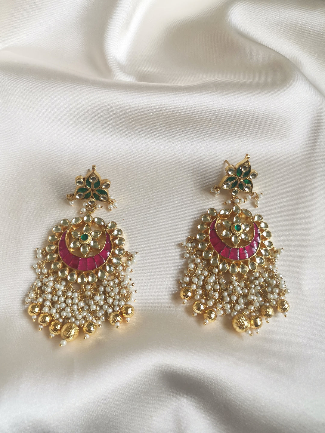 Kundan tikka and earring set