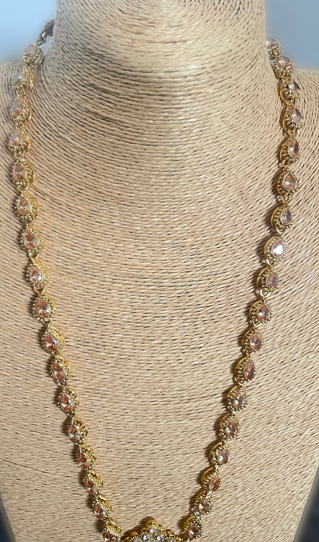 Champagne stone mala