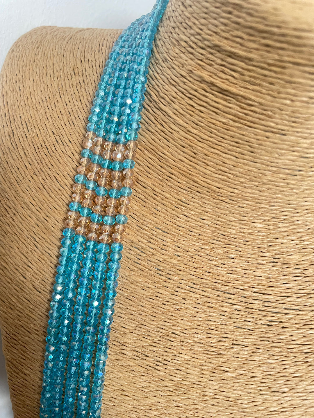 Ferozi blue necklace