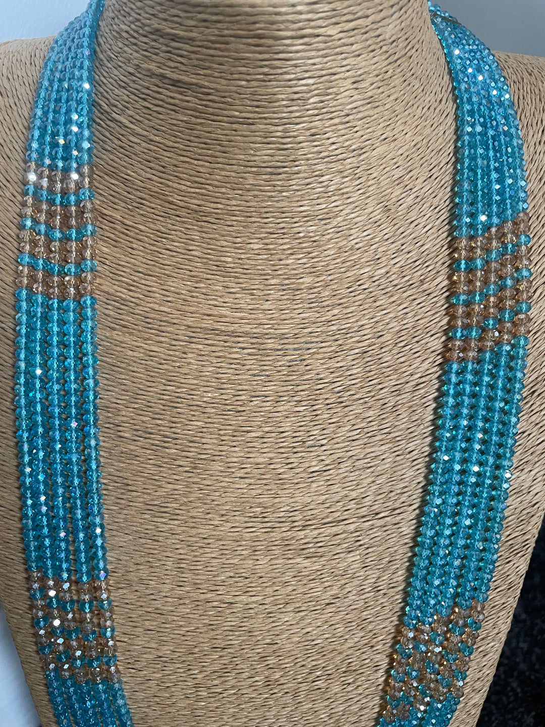 Ferozi blue necklace