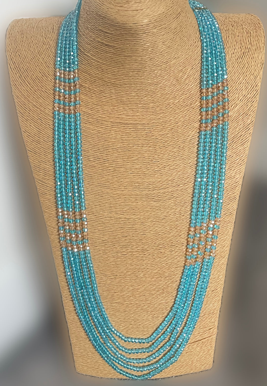 Ferozi blue necklace