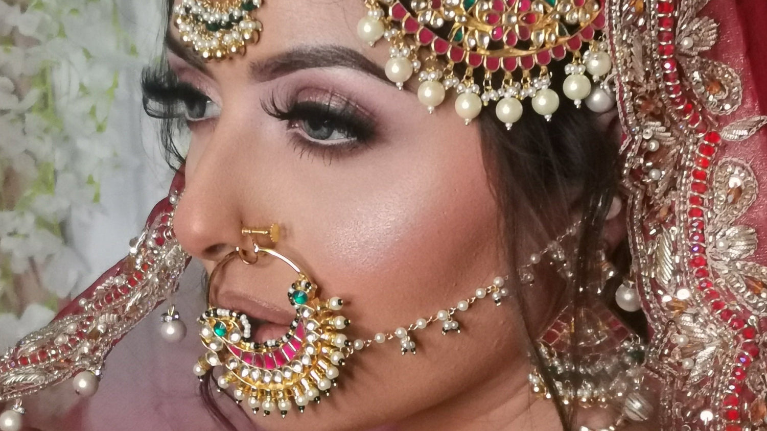 Indian kundan bridal set